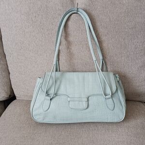 Cole Haan Embossed Leather Shoulders Bag